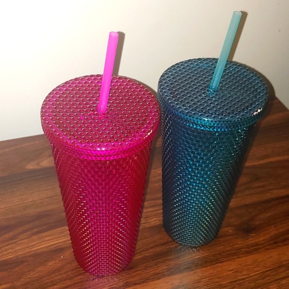 Diamond Studded Tumbler Set - Picture 1 of 6
